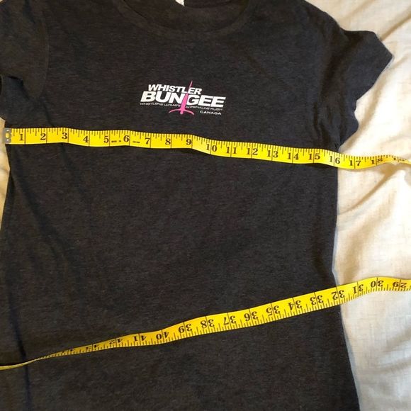 SALE 2for$15 2 Charcoal Tees: Chicago Blackhawks NHL Stanley Cup,Whistler Bungee - Picture 8 of 11